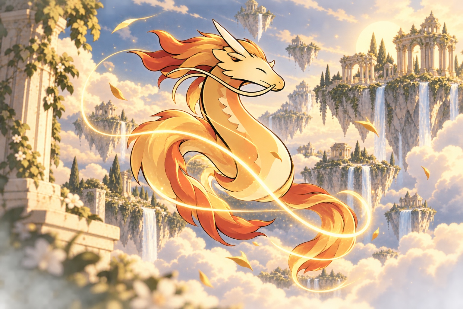 Orpheus, the golden dragon of Elysium
